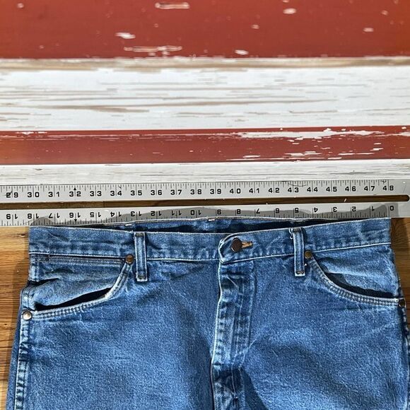36w 80s USA Vintage Wrangler‎ Jeans - Picture 6 of 9